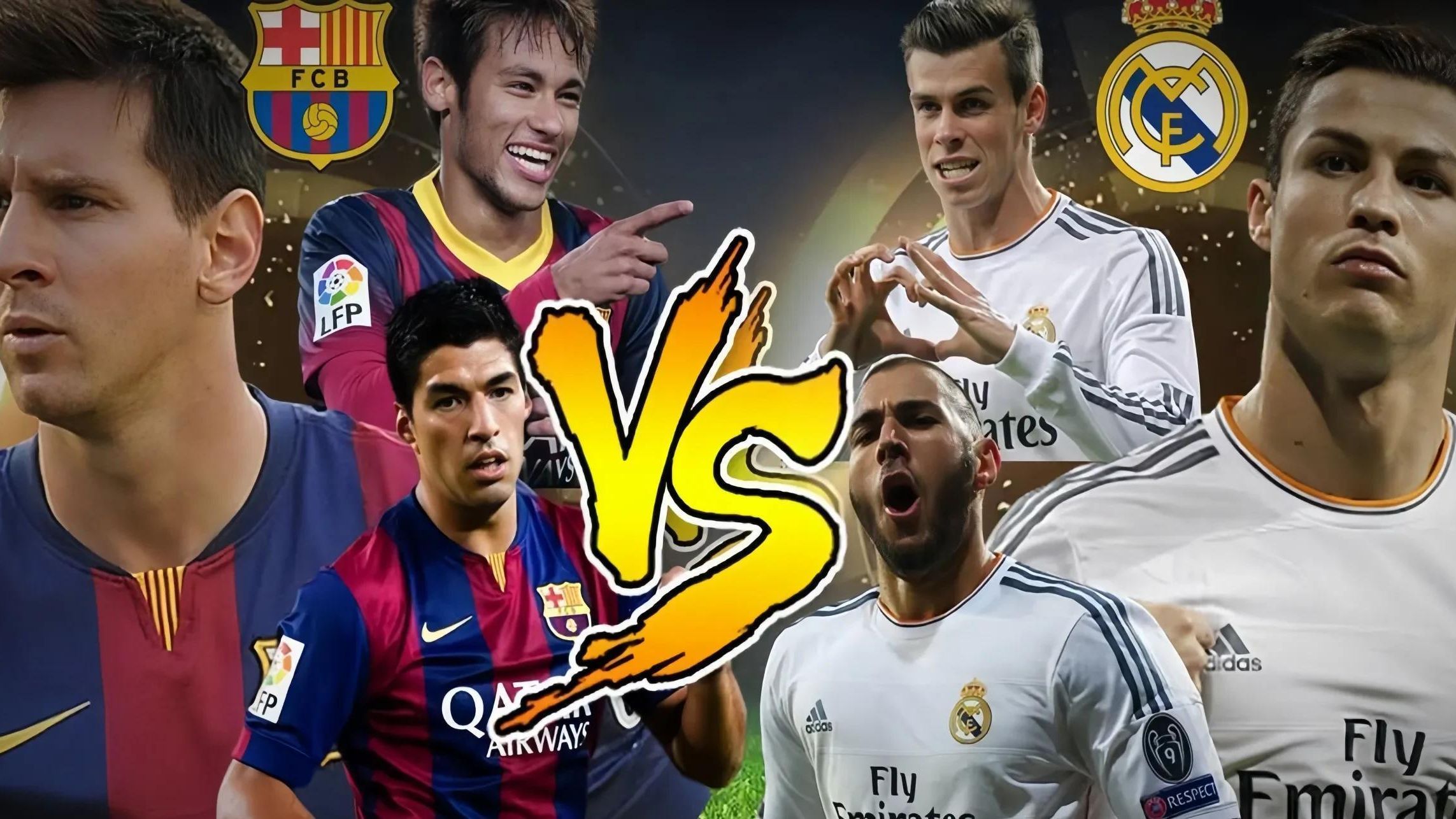 巴塞罗那vs马德里竞技集锦